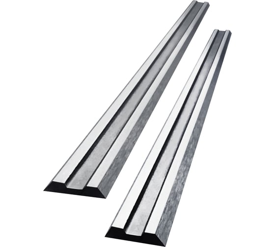 Ножи для электрорубанка двухсторонние 2 шт, 82x5.5x1.2 мм vertextools 82-55-12