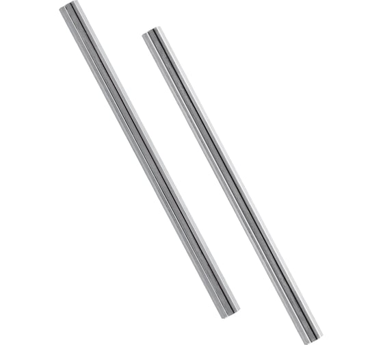 Ножи для электрорубанка двухсторонние 2 шт, 82x5.5x1.2 мм vertextools 82-55-12
