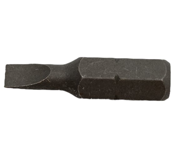 Вставка бита торцевая 1/4", Slotted, 4х0.5 мм, L = 25 мм KING TONY 102504S1
