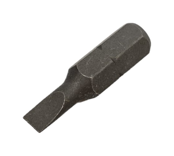 Вставка бита торцевая 1/4", Slotted, 4х0.5 мм, L = 25 мм KING TONY 102504S1