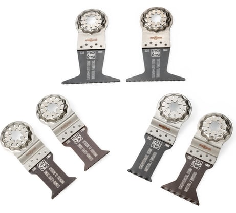 Пильные полотна BEST OF E-CUT STARLOCKPLUS WOOD & METAL набор из 6 шт Fein 35222967010