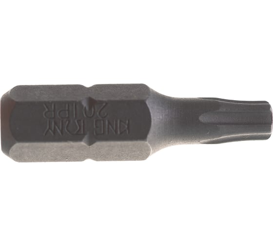 Вставка бита торцевая 1/4", TORX PLUS, IPR20, L = 25 мм, 5-ти лучевой KING TONY 102520V