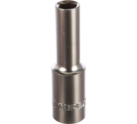Головка сменная шестигранная длинная (1/2"; 10 мм) TOPEX 38D751