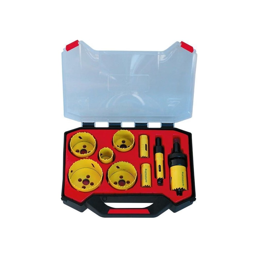 Набор коронок биметаллических 9 шт Karnasch 20.1504 - выгодная цена ...