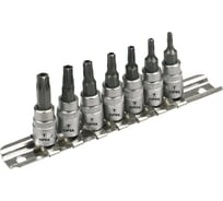 Набор наконечников Torx с головкой 1/4" 7 шт. TOPEX 39D378