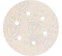Круг шлифовальный на липучке для обработки красок, лаков и шпаклевок (150 мм; Р60; 6 отверстий) KLINGSPOR 147124
