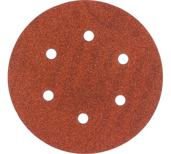 Круг шлифовальный на липучке для обработки дерева и металла (150 мм; Р120; 6 отверстий) KLINGSPOR 270496 1