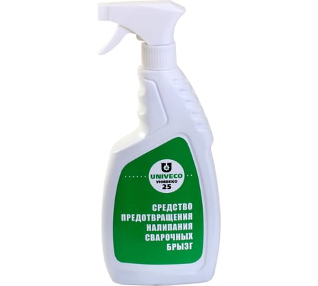 Жидкость от налипания сварочных брызг УНИВЕКО 25 (0.5 л; готовый раствор, емкость с пульверизатором) У00014 4620002840402