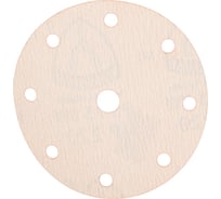 Круг шлифовальный на липучке для обработки красок, лаков и шпаклевок (150 мм; Р220; 8 отверстий) KLINGSPOR 301212