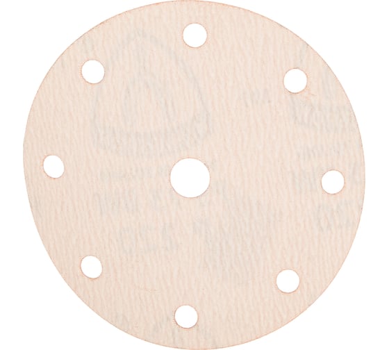 Круг шлифовальный на липучке для обработки красок, лаков и шпаклевок (150 мм; Р220; 8 отверстий) KLINGSPOR 301212 1