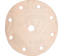 Круг шлифовальный на липучке для обработки красок, лаков и шпаклевок (150 мм; Р240; 8 отверстий) KLINGSPOR 301213