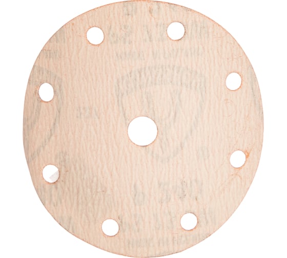 Круг шлифовальный на липучке для обработки красок, лаков и шпаклевок (150 мм; Р240; 8 отверстий) KLINGSPOR 301213 1