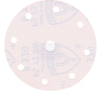 Круг шлифовальный на липучке для обработки красок, лаков и шпаклевок (150 мм; Р320; 8 отверстий) KLINGSPOR 301214