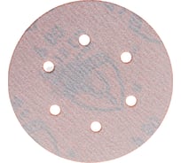 Круг шлифовальный на липучке для обработки красок, лаков и шпаклевок (150 мм; Р80; 6 отверстий) KLINGSPOR 301220