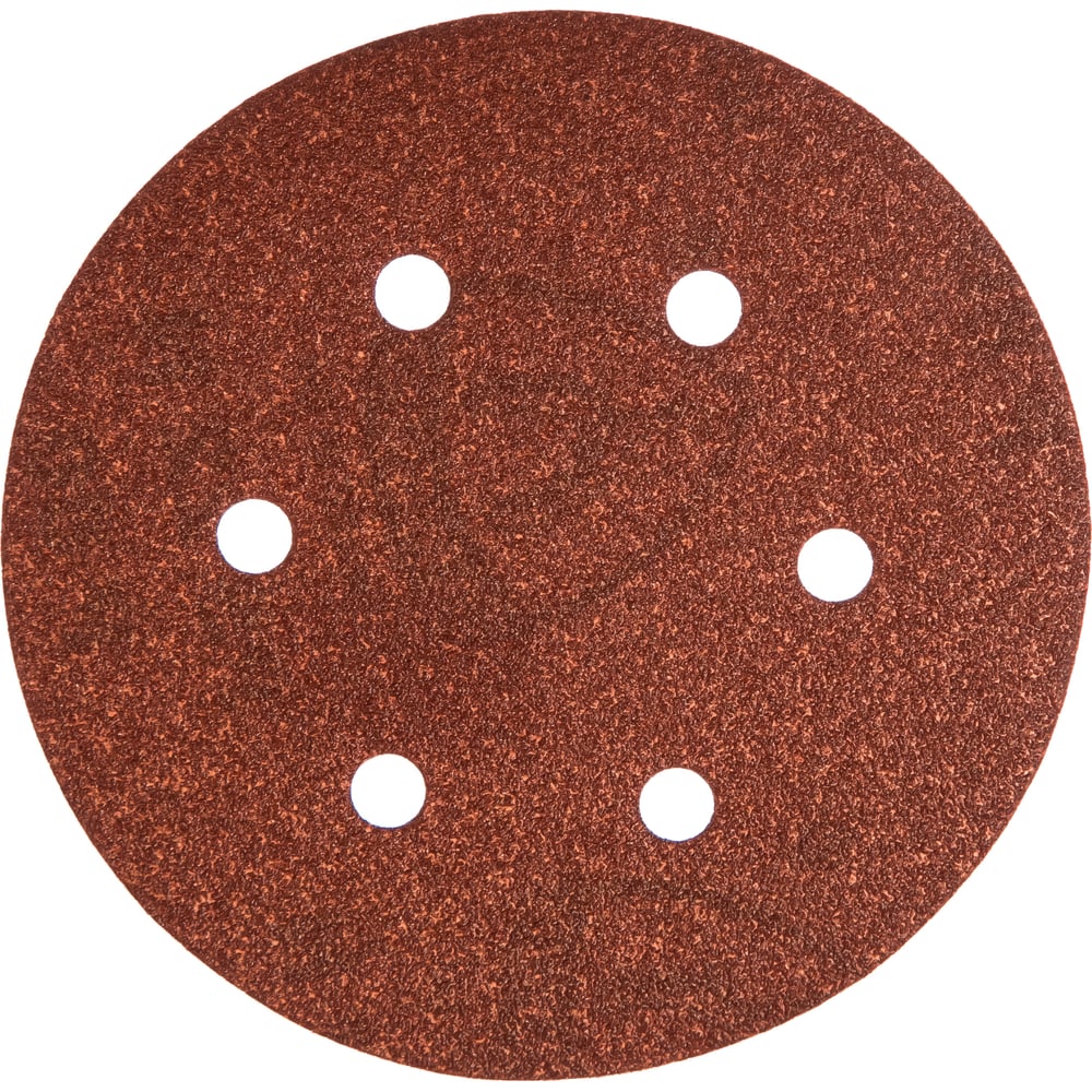Круг шлифовальный на липучке для обработки древесины и металла (150 мм ...