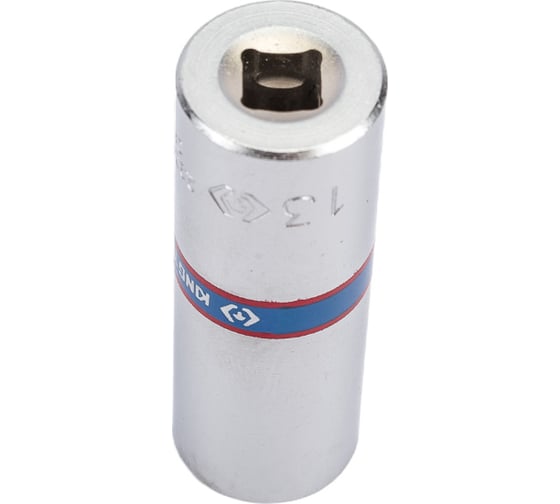 Головка торцевая глубокая шестигранная 1/4", 13 мм KING TONY 223513M