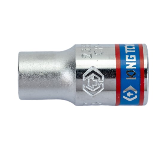 Головка торцевая стандартная шестигранная 1/4", 6 мм KING TONY 233506M 1