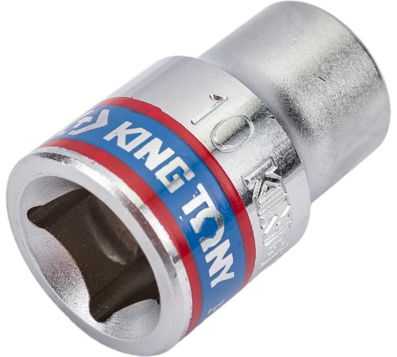 Головка торцевая стандартная шестигранная 3/8", 10 мм KING TONY 333510M