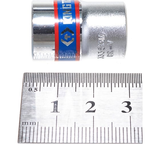 Головка торцевая стандартная шестигранная 3/8", 13 мм KING TONY 333513M