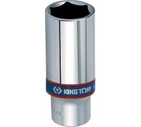 Головка торцевая глубокая шестигранная 3/8", 13 мм KING TONY 323513M