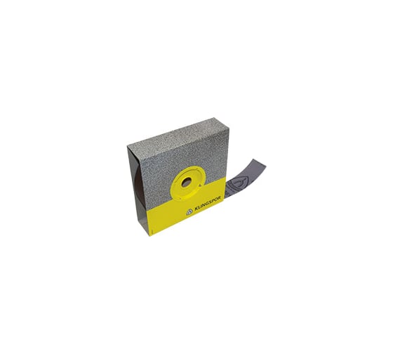 Шлиф-шкурка водостойкая на тканевой основе (50 мм; 50 м; Р320) KLINGSPOR 3860 1