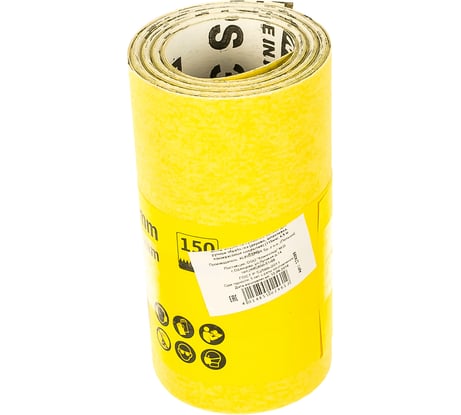 Шлиф-шкурка на бумажной основе (115 мм; 4.5 м; Р150) KLINGSPOR 174099