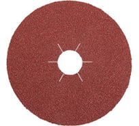 Шлифовальный фибровый круг по металлу (150 мм; Р80) KLINGSPOR 11048