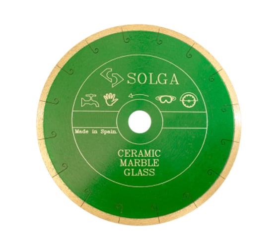 Диск алмазный сплошной (350х25,4 мм) CERAMICS MARBLE Solga Diamant 20000350 1