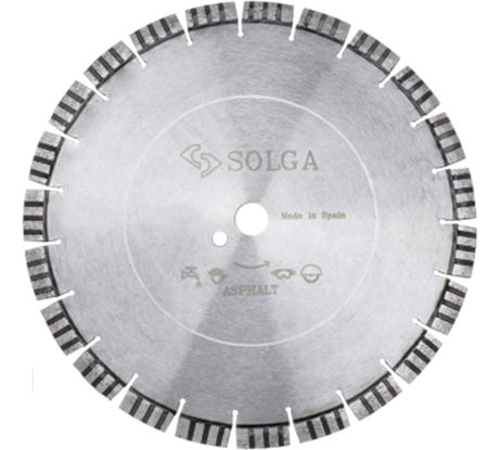 Диск алмазный сегментный (350х25,4/20 мм) PROFESSIONAL15 Solga Diamant 23117350A