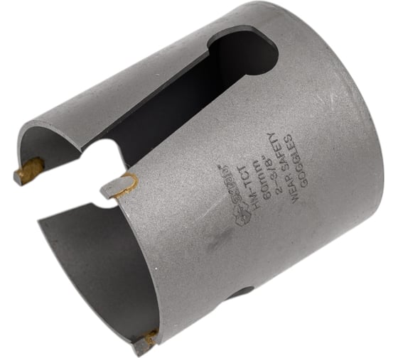 Коронка универсальная 60 мм, 5/8", ТСТ SKRAB 31560