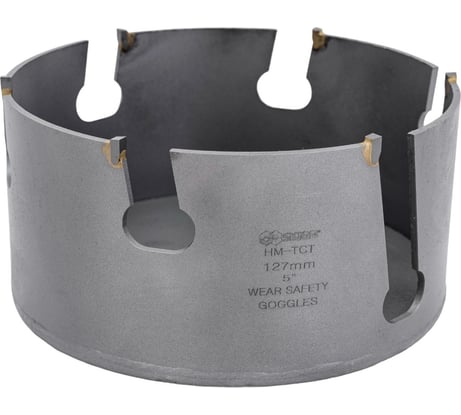 Коронка универсальная 127 мм, 5/8", ТСТ SKRAB 31627