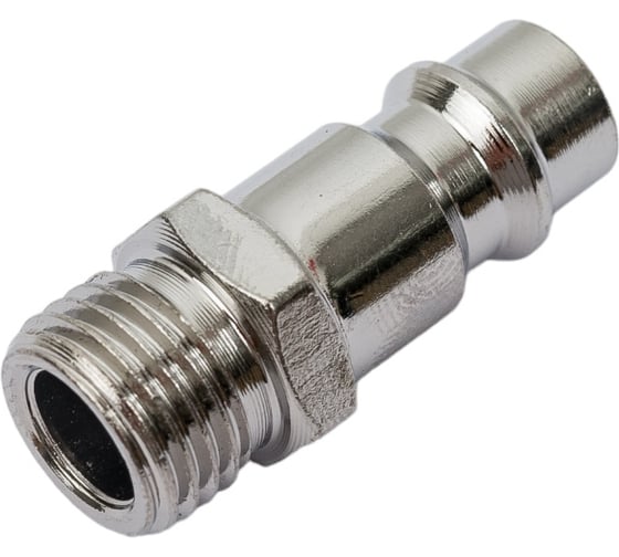 Переходник ЗУБР Профессионал 1/4"M - рапид штуцер 64915-1/4