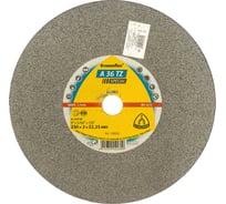 Круг отрезной по металлу и нержавеющей стали (230х2х22.2 мм) для УШМ KLINGSPOR 136552