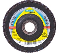 Круг шлифовальный лепестково тарельчатый по нержавеющей стали (125х22.2 мм; Р60; выпуклый) KLINGSPOR 321695