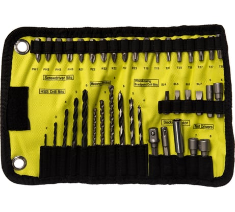 Набор сверл и бит в сумке (40 шт.) Ryobi RAK40RM 5132002264