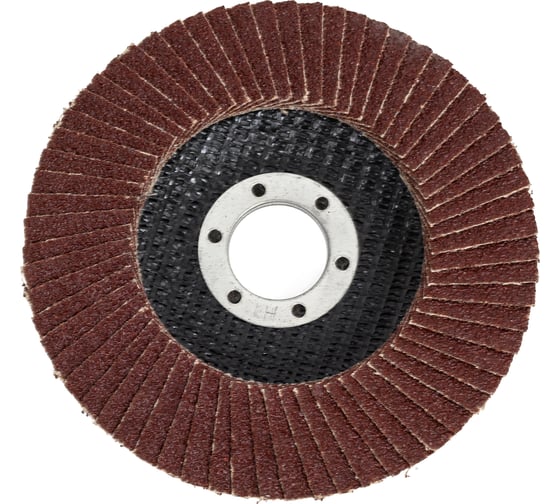 Круг лепестковый торцевой ЗУБР 115x22.2 мм, тип КЛТ 1, P60 36593-115-60_z01 1