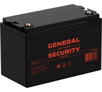 Аккумуляторная батарея гелевая General Security GSLG100-12 12В, 100 Ач УТ-00000554