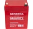 Аккумуляторная батарея General Security GS5-12 F2 12В, 5 Ач УТ-00001890 7