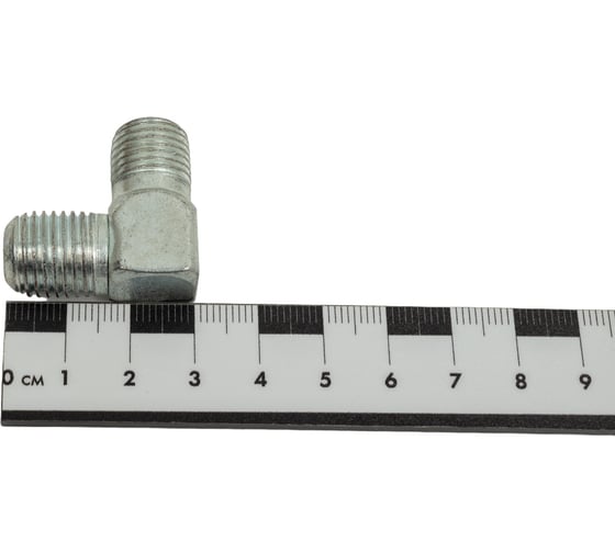 Уголок для малошумного компрессора наружная резьба 1/4" -3/4" Pegas pneumatic 4340