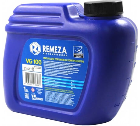 Масло компрессорное 1 л Remeza VG 100