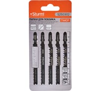 Пилки для лобзика T144DP (5 шт.) Sturm 5250302