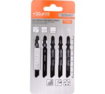 Пилки для лобзика по металлу T118G (5 шт.) Sturm 5250401