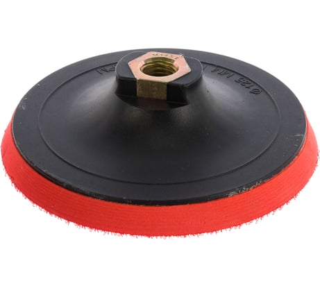 Тарелка опорная с липучей основой Velcro (125 мм; M14) Sturm 5200201