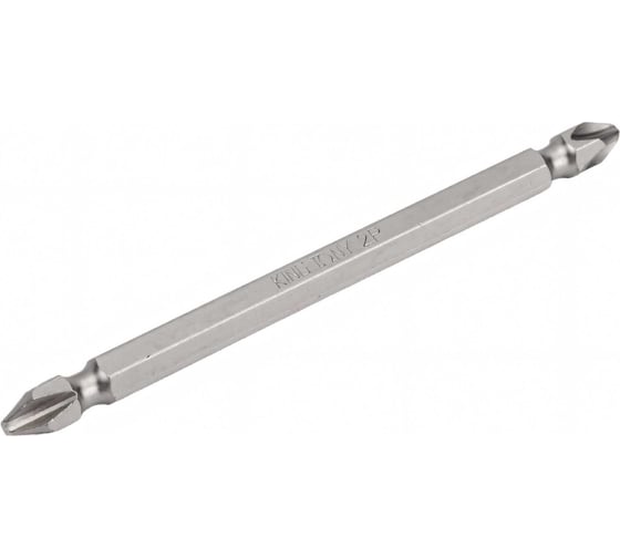 Вставка бита торцевая двусторонняя 1/4", Phillips, PH2, L = 100 мм KING TONY 151002P