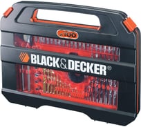 Набор бит со сверлами 100 предметов Black+Decker A7154