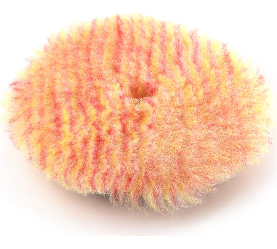 Полировальный круг из цветного меха Unicorn Wool Pad 130 мм Shine systems SS532 1