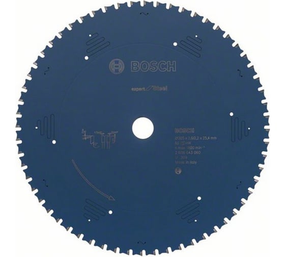 Пильный диск Expert for Steel (305х25.4 мм) Bosch 2608643060