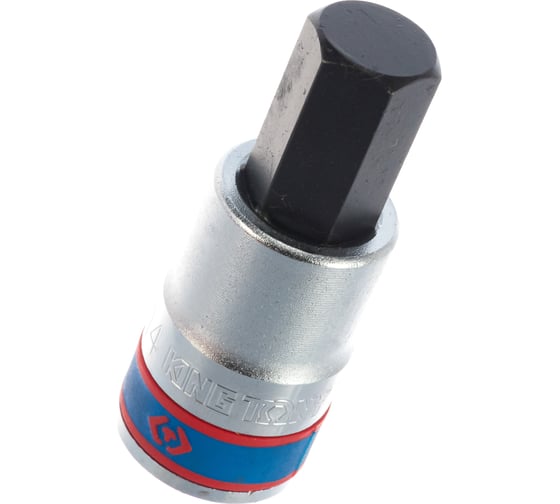 Набор торцевых насадок (1/2", HEX, 3-14 мм, L = 60 мм, 9 предметов) KING TONY 4110PR