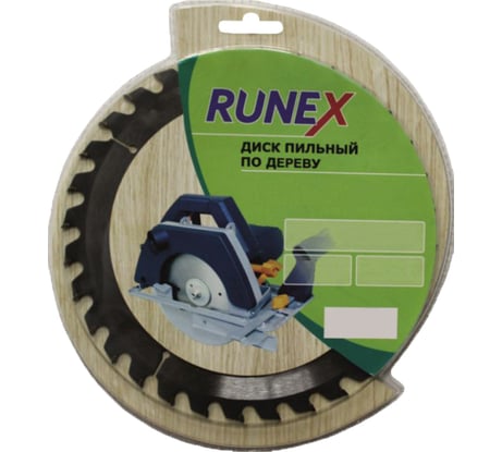 Диск пильный по дереву (160х16/20 мм; Z32) Runex 551005