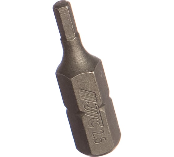 Шестигранная бита1/4 DR 2.5x25мм S2 JTC JTC-11525025